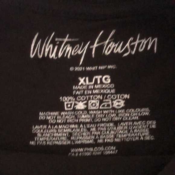 Classic Whitney Houston Tee Shirt - Picture 4 of 11